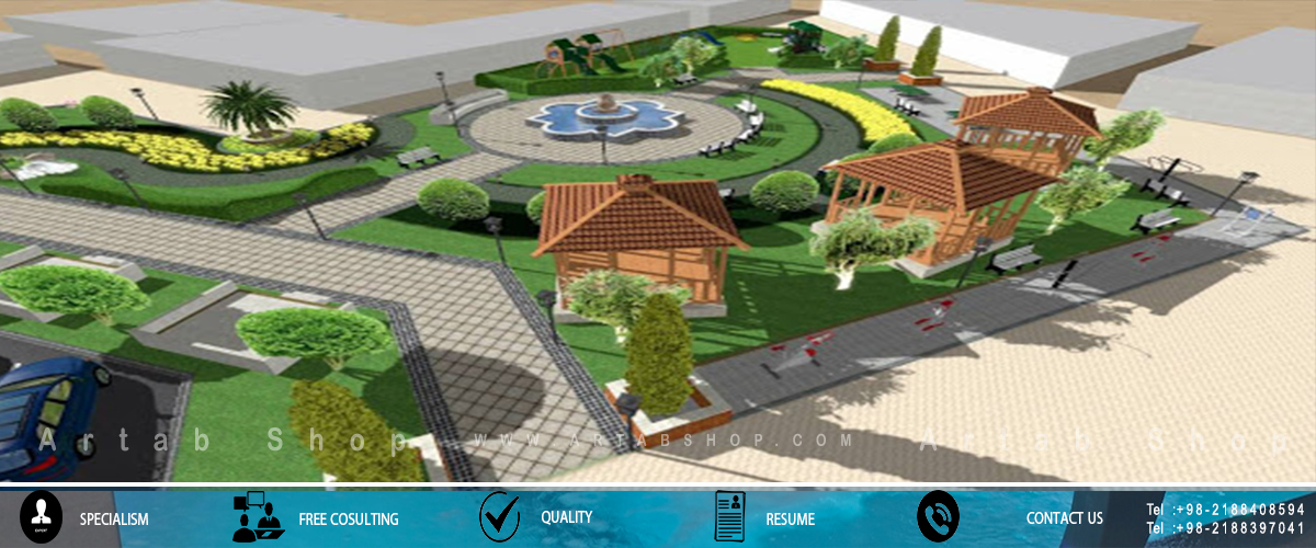 جايگاه آب و آبنما در پارك هاي شهري جايگاه آب و آبنما در پارك هاي شهري