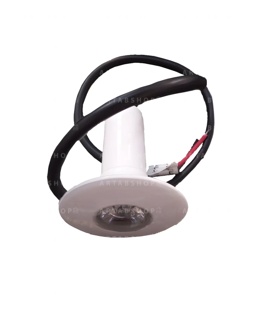 چراغ توکار استخری تک رنگ 2 وات وان پیچی