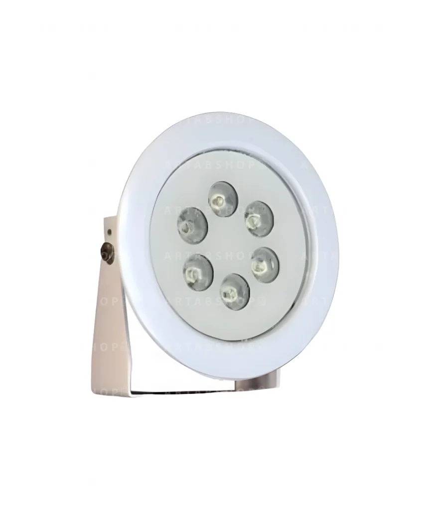 چراغ پایه دار استخری تک رنگ 6 وات