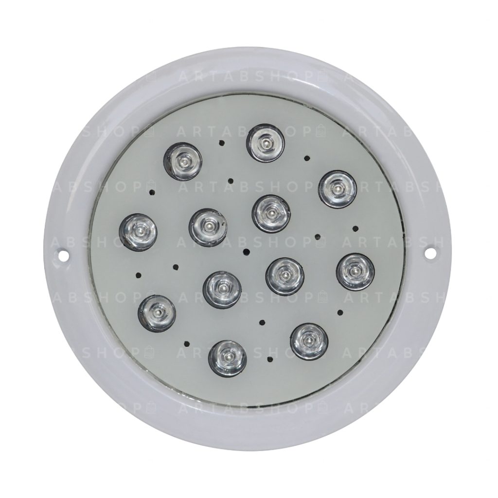 چراغ توکار استخری 36 وات فول کالر