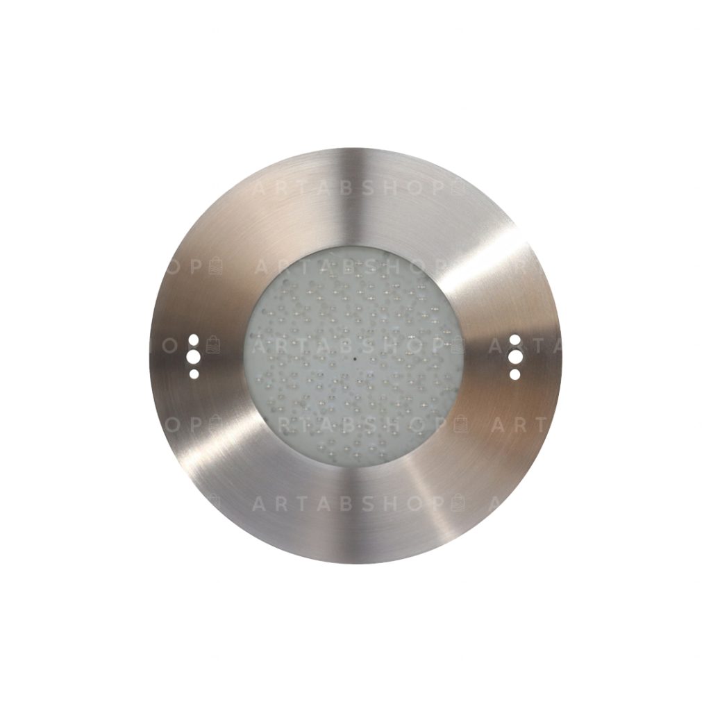 چراغ توکار استخری استیل 15 وات