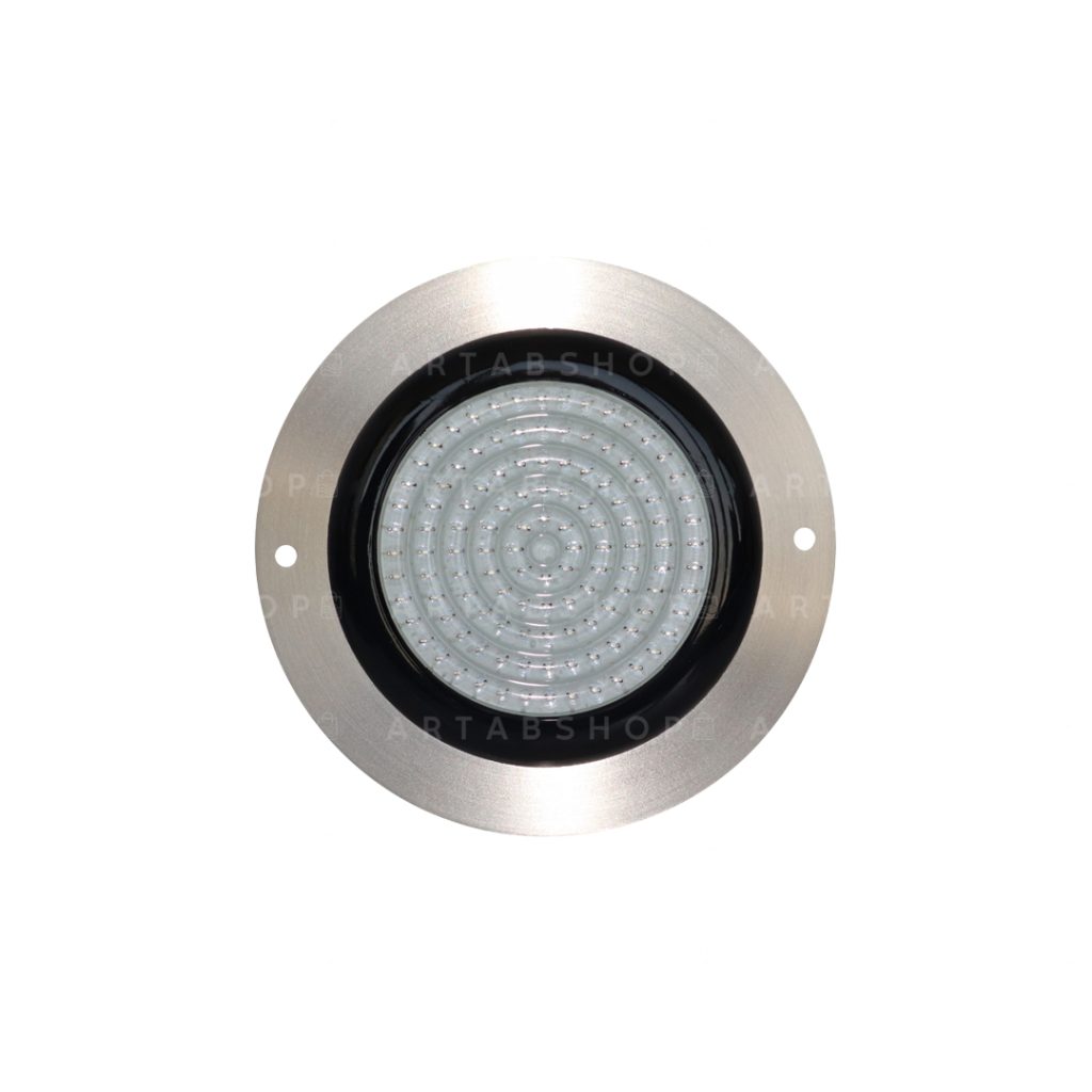 چراغ فلت استخری استیل 10 وات
