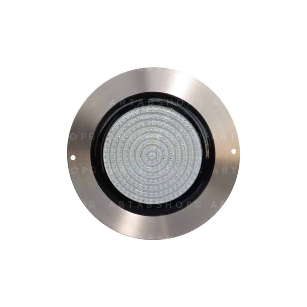 چراغ فلت استخری استیل 20 وات