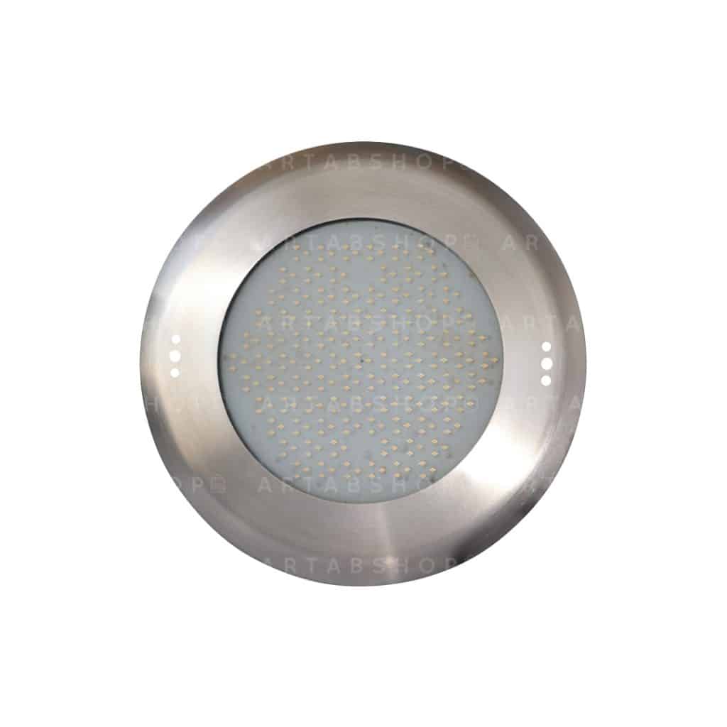 چراغ فلت استخری استیل 25 وات