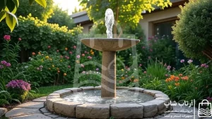 آبنما در خانه یا باغ