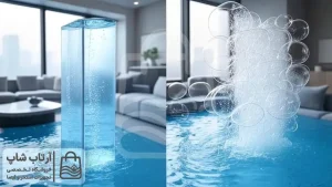 تفاوت آبنمای شیشهای و آبنمای حبابی تفاوت آبنمای شیشهای و آبنمای حبابی