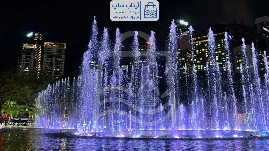 آبنمای کف خشک