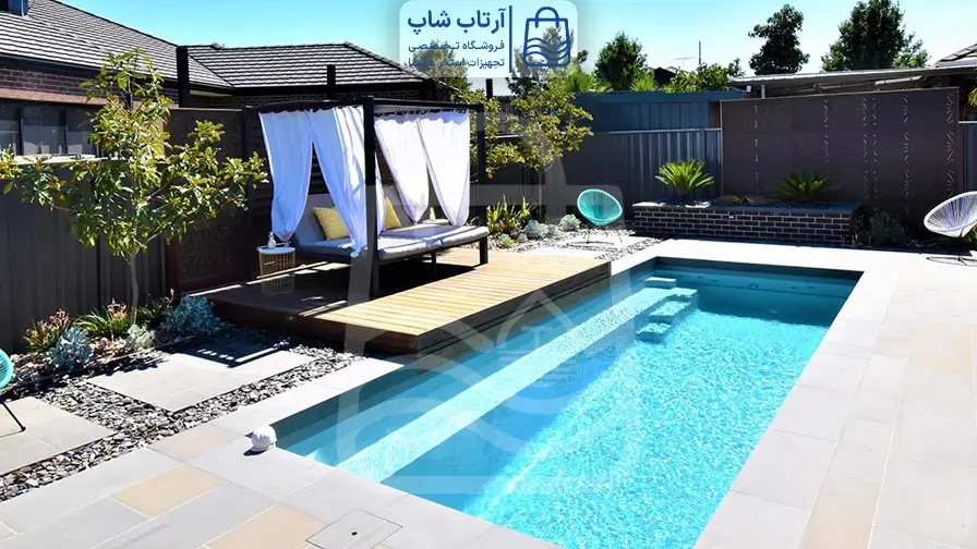ساخت استخر خانگی