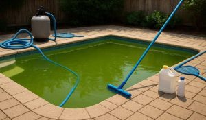 بهترین زمان برای تعویض آب استخر در تابستان تعویض آب استخر