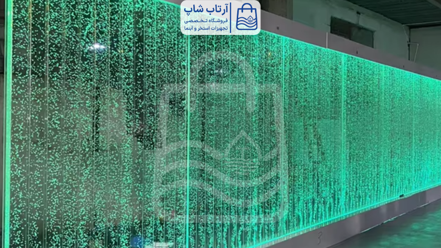 انواع آبنمای حبابی و شیشه ای و استنلس