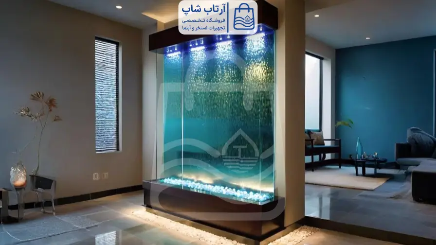 آب نما شیشه ای
