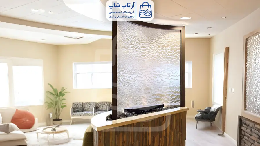 آبنمای شیشه‌ای خانگی