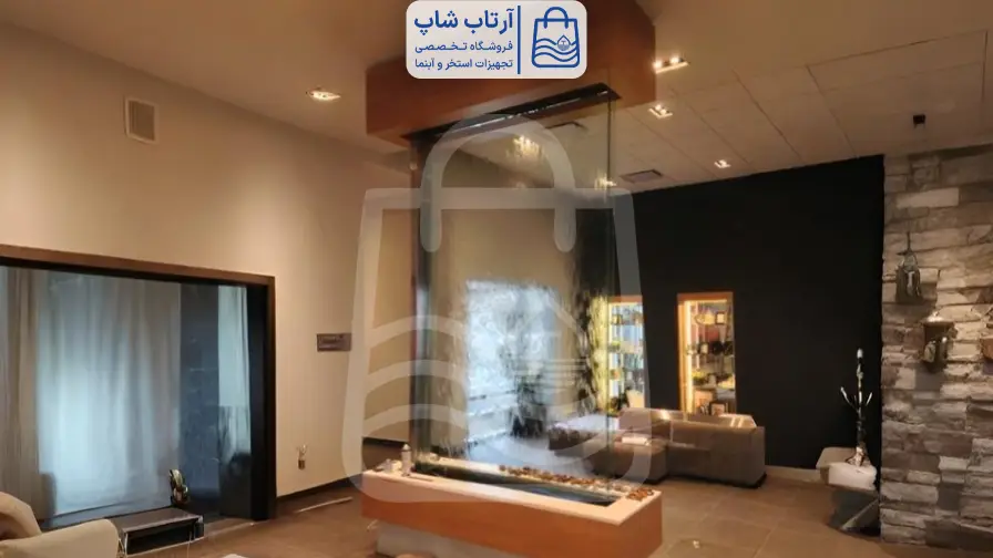 تفاوت ابنما شیشه ای با آبنمای سنگی و استیل ابنما شیشه ای