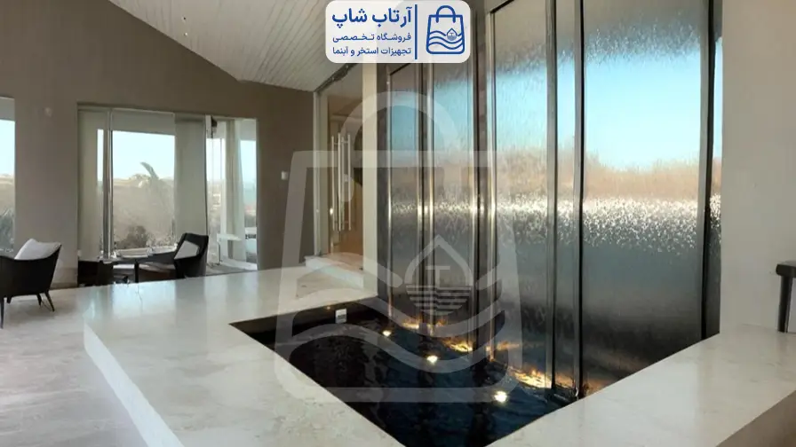 چرا آب نما شیشه ای برای آپارتمانها انتخاب مناسبی است؟ آب نما شیشه ای