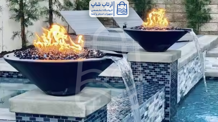 پکیج آب و آتش و سینی آتش 