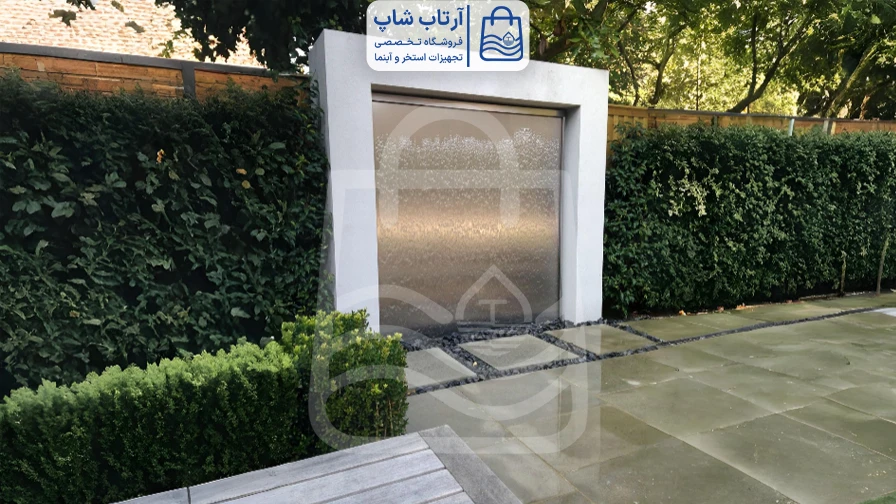 آبنمای شیشه‌ ای