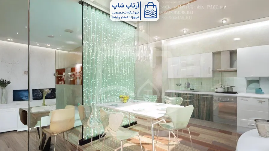 10 مدل آبنمای حبابی رنگی | دکوراسیون داخلی مدرن آبنمای حبابی رنگی