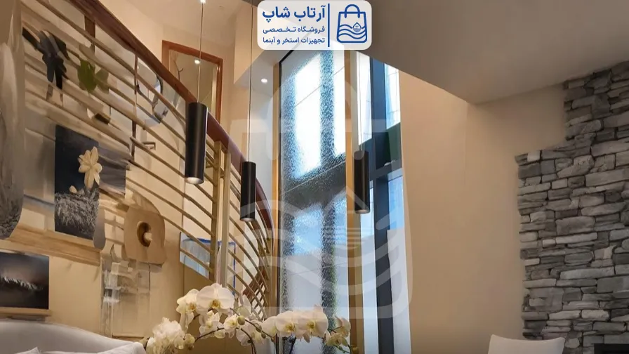 ابنما شیشه ای مدرن | خرید آبنما شیشه ای لوکس ابنما شیشه ای