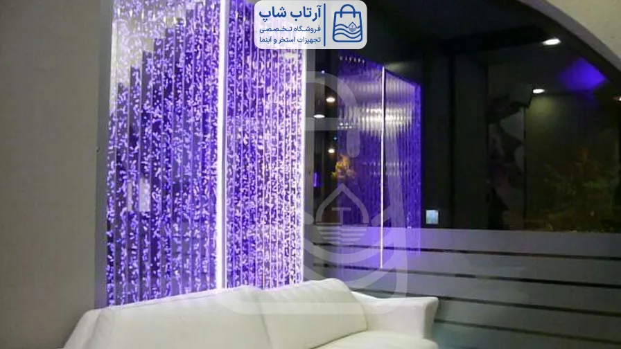 مزایای آبنما حبابی | تاثیر آبنمای حبابی بر طراحی داخلی و آرامش روحی آبنما حبابی