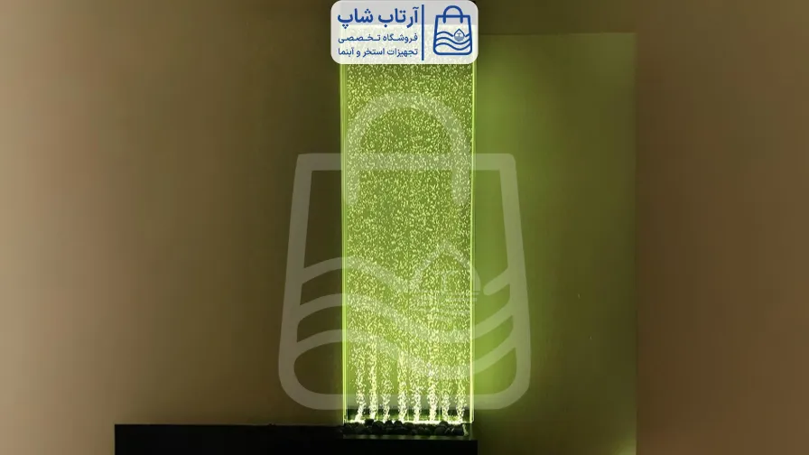 آبنماهای حبابی جذابیت و آرامش در فضای داخلی خانه آبنماهای حبابی