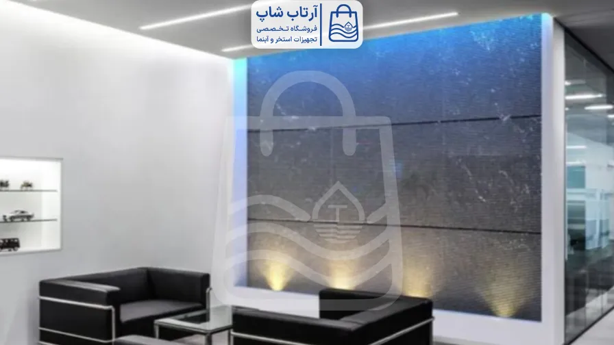 چرا آبنما شیشهای بهترین انتخاب برای دکوراسیون داخلی است؟ آبنما شیشهای