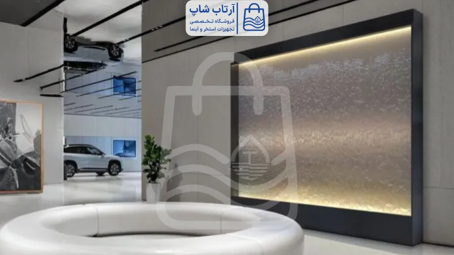 چرا آبنما شیشهای بهترین انتخاب برای دکوراسیون داخلی است؟ آبنما شیشهای