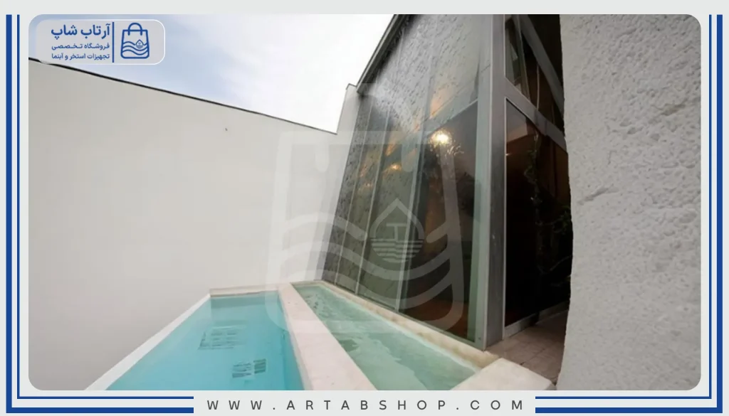 آبنمای شیشه ای لوکس