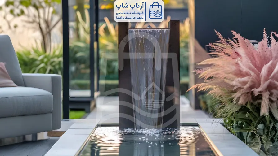 چگونه پرده آب ساده میتواند زیبایی فضای باز شما را دوچندان کند؟ پرده آب ساده