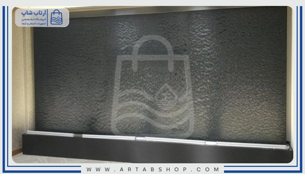 آبنما شیشه ای دیواری