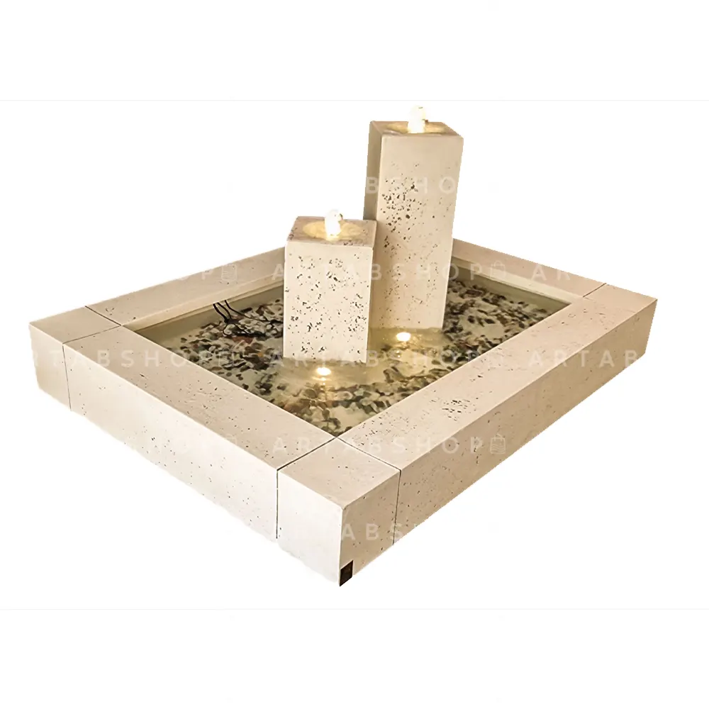 آبنمای فایبرگلاس پیزا 2 مستطیل